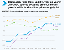 Commodity prices - July 2024