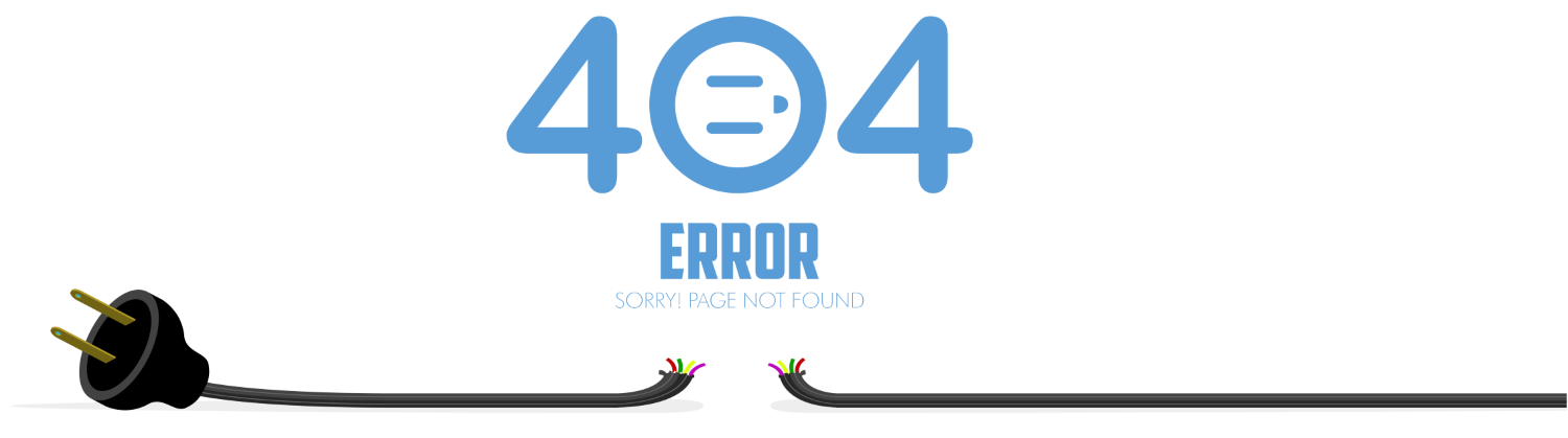 404 - ERROR - SORRY! PAGE NOT FOUND